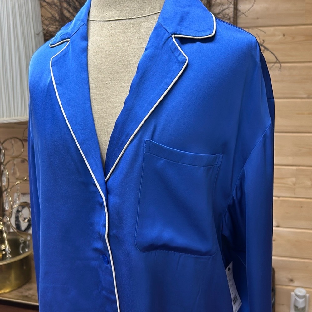 NWT Equipment Shalom Pajama Shirt - Picture 11 of 12